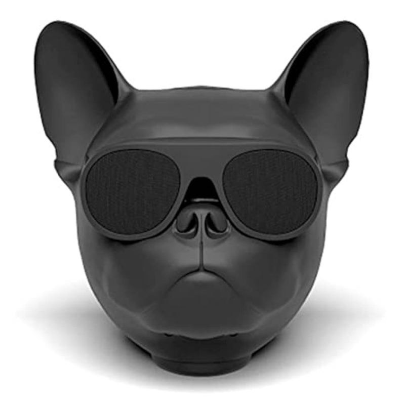 PUSOKEI Wireless French Bulldog Mini Outdoor Portable Speaker with Stereo Super Bass, Personalized Cool Speaker for Home Party, Cafe, Bar - Image 1